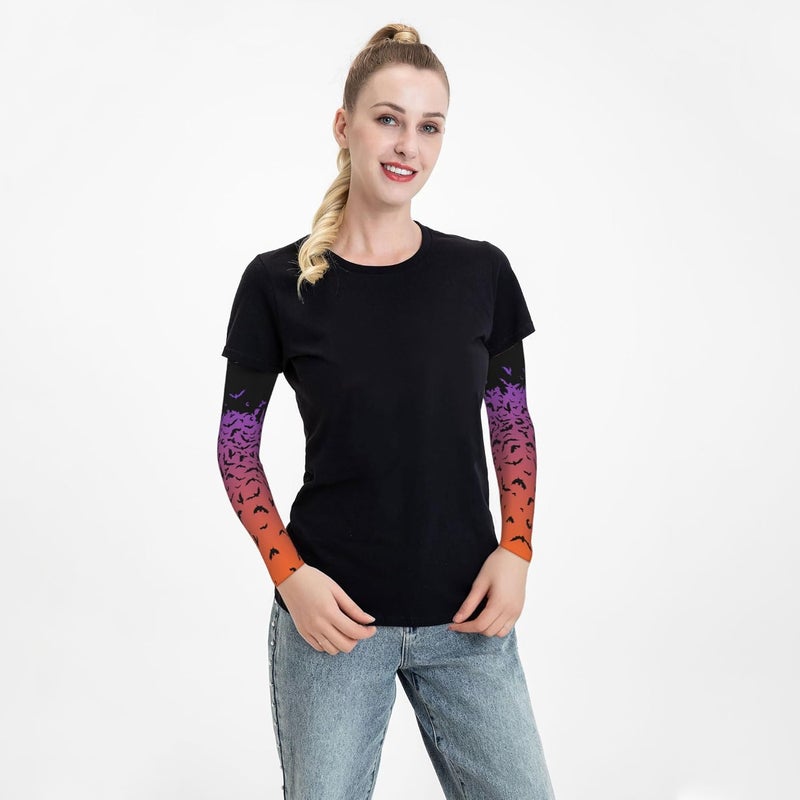 oyebn Arm Sleeves Outdoor Garden Sports Cooling Sun Sleeve for Women Men Farm - Image 5